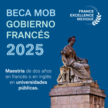 Postula a la Beca MOB para estudiar tu master en Francia